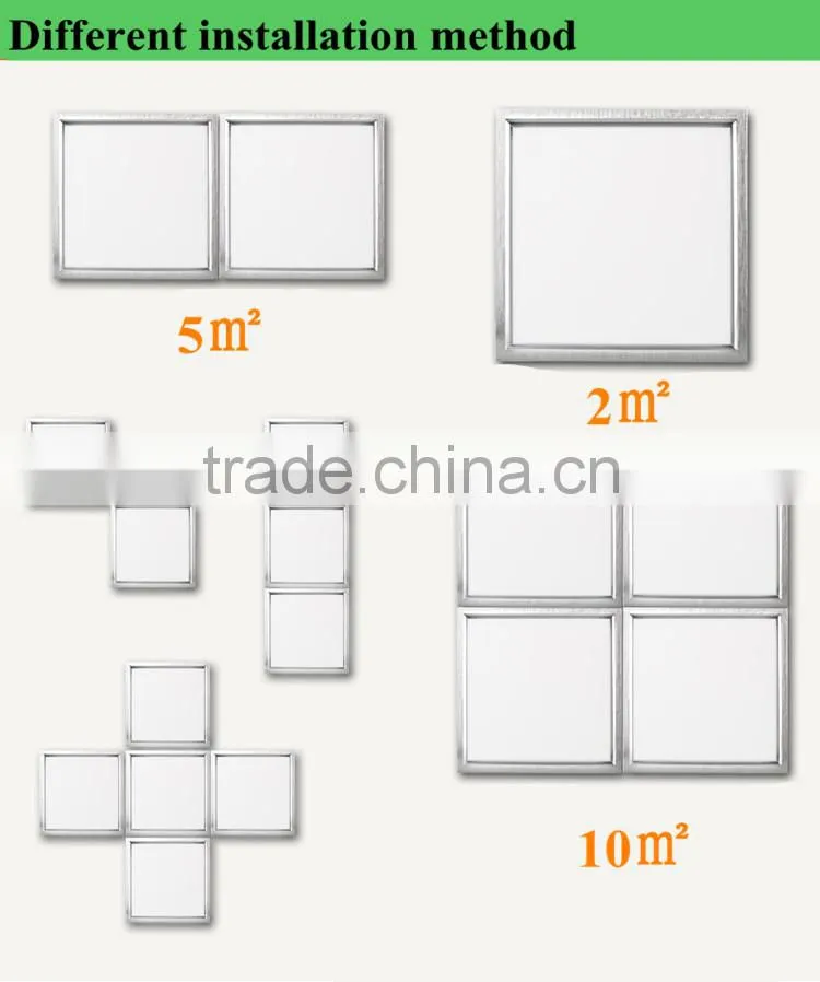 Beautiful light Good for baby's eyes Cool white warm white Square ourdoor energy saving led back light panel