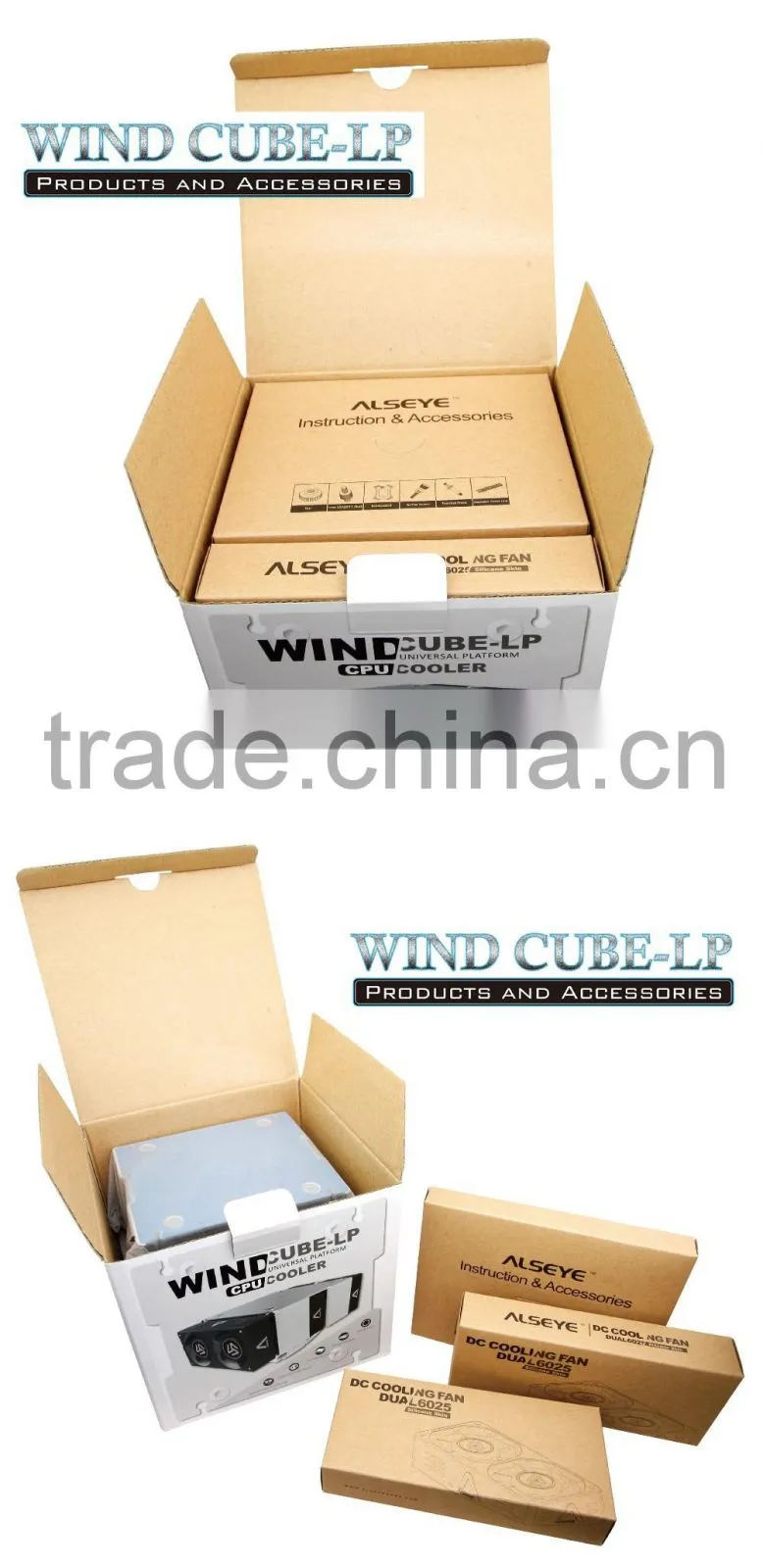 Alseye AB2 Wind Cube LP cpu cooling