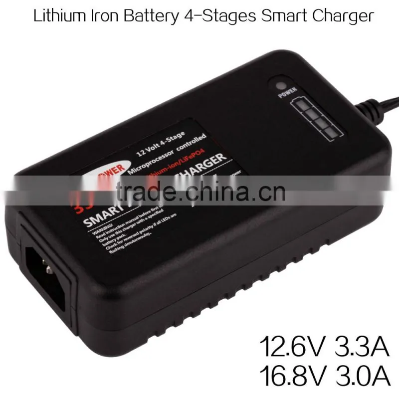 Car Motorbike Golf Trolley Boat Intelligent Maintenance 14.6V 3.3A Battery Charger