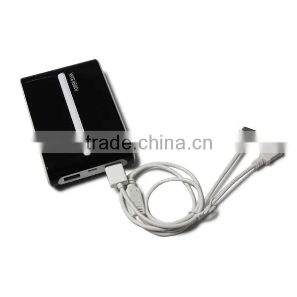 Very Cheap And Hot Sale 12 Volt Power Bank With Two USB Interface And 4 A LED Display Light