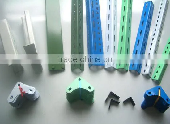 Angle steel panel rack