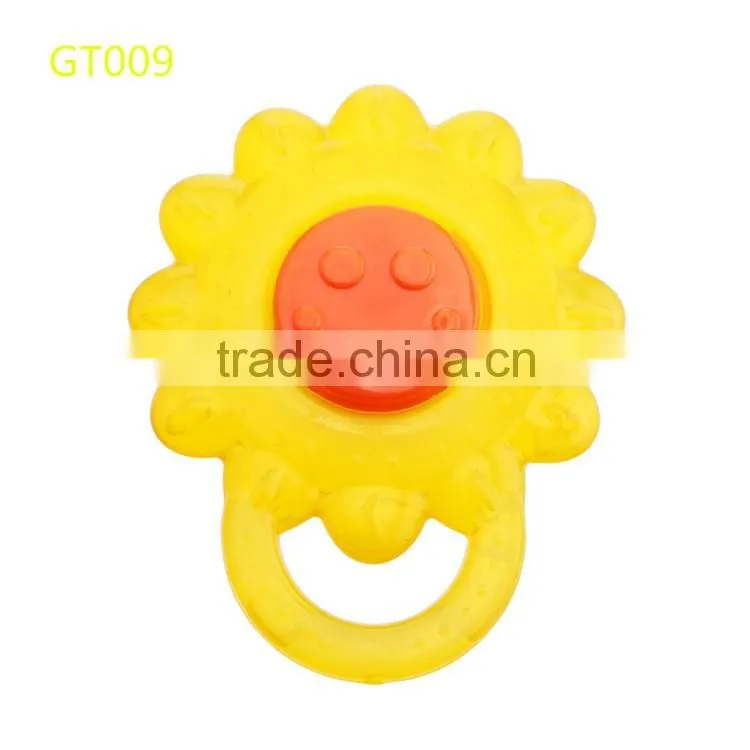 Lovely EVA-shell Baby Gel Teether For Wholesale