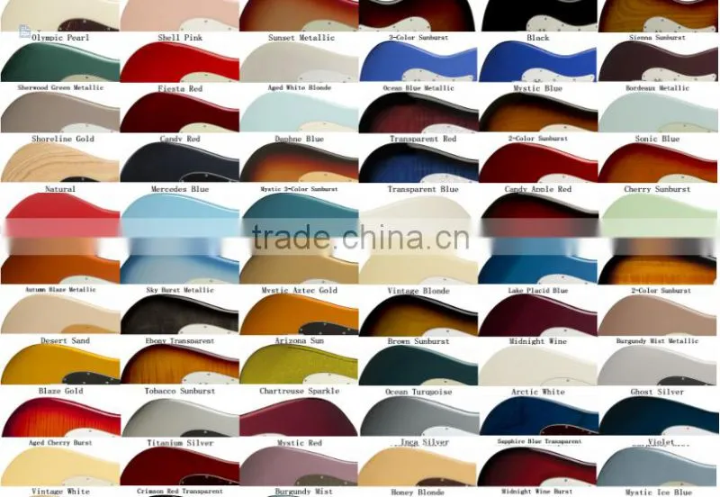 High quality customer diy unfinished electric guitar kit