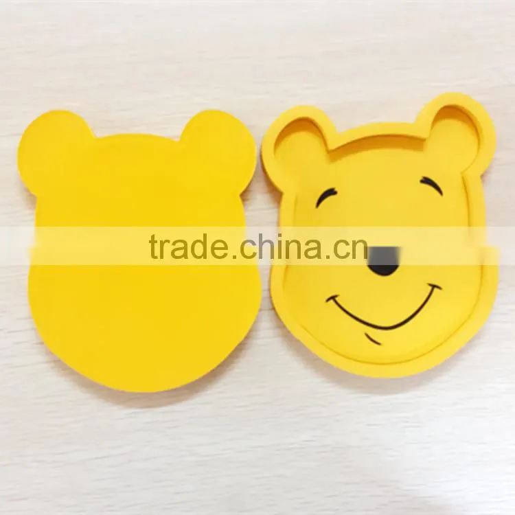 Funny Cartoon PVC Silicone Rubber Cell Phone Holder For Desk