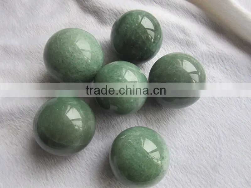 Natural antique aventurine crystal quartz ball