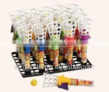 Flying ball, basket ball,kids toy with sweet candy