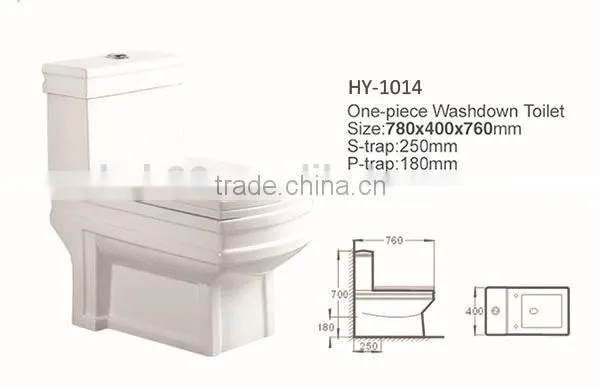 The Middle East Luxury Square Ceramic WC toilet