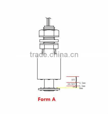 side mounted stainless 316 material Water Level Switch