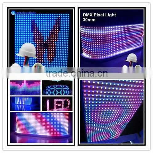 Outdoor brand DC12V RGB DMX pixel module light whole