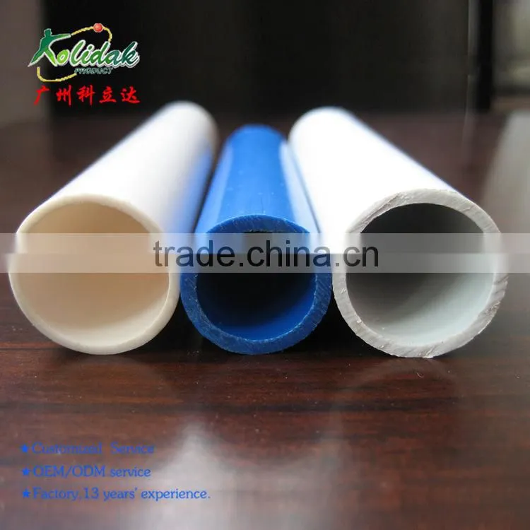 Rigid extrusion colours plastic ABS, PVC pipe, PVC tube