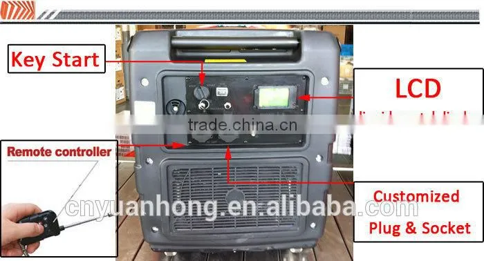 3000w Digital Portable Inverter Generator