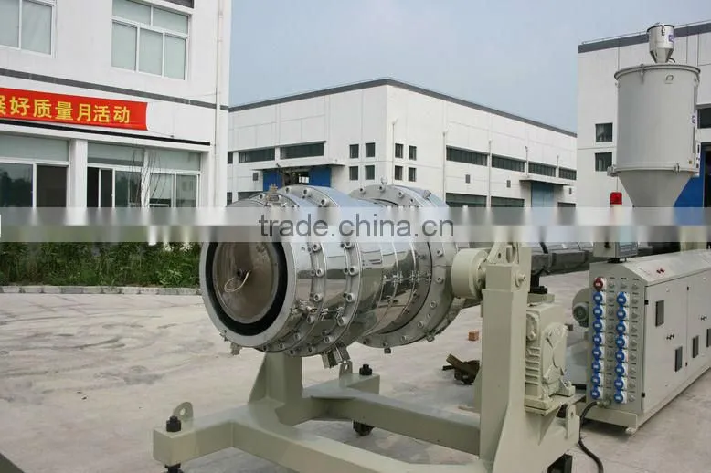 Qingdao HDPE PE pipe production line for water supply