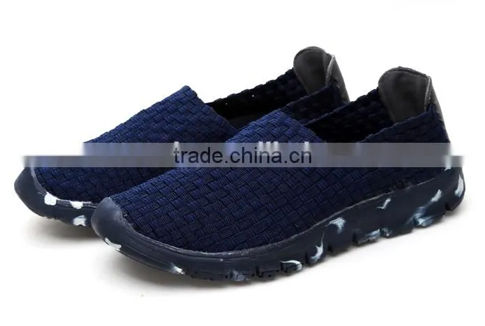 Fashion men's woven shoes , casual sport shoes