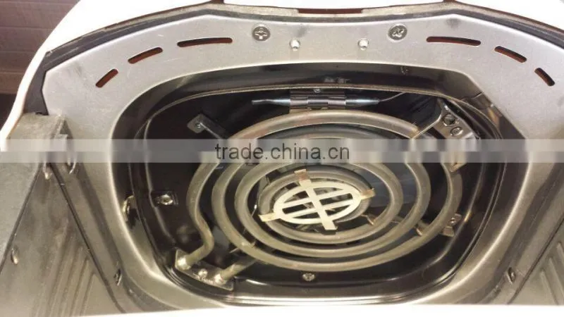 CE/CB/GS 2.5L mechanized oil free air fryer with stainless steel heater