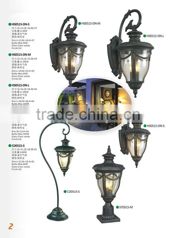 2016 china solar powered 12v battery outdoor led garden lighting