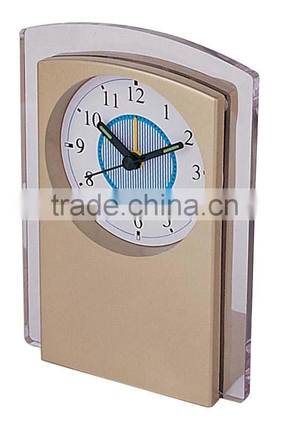 Plastic table alarm Clock
