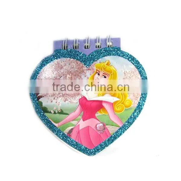 Promotional heart notebook