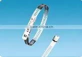 Supply chinl brand pvc coated stainless steel cable tie,304,ladder type,4.6*500 series(ISO9001 UL)