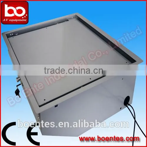 Student Tabletop Computer LCD Monitor Manual Flip Up/Pop Up Box for School Educate Project