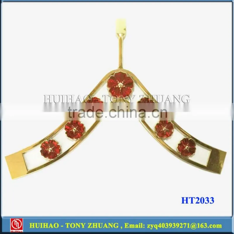 TPU plating slipper clips,shoe upper material for shoe making HT2029B