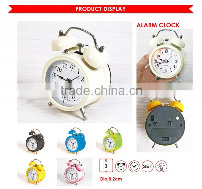 Color plastic Alarm clock/table alarm clock/fancy alarm clock