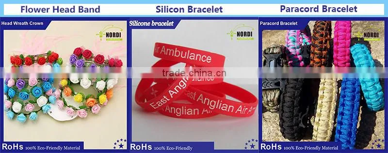 activity tracker woven armband for Auto show event