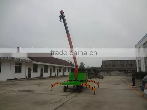 made in china alibaba supplier electric rotation spider crane