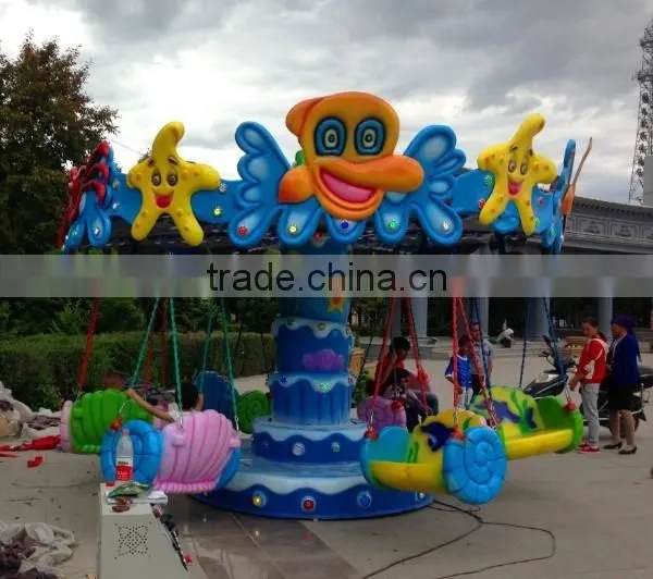 Indoor children amusement equipment candy flying chair amusement games swing chair