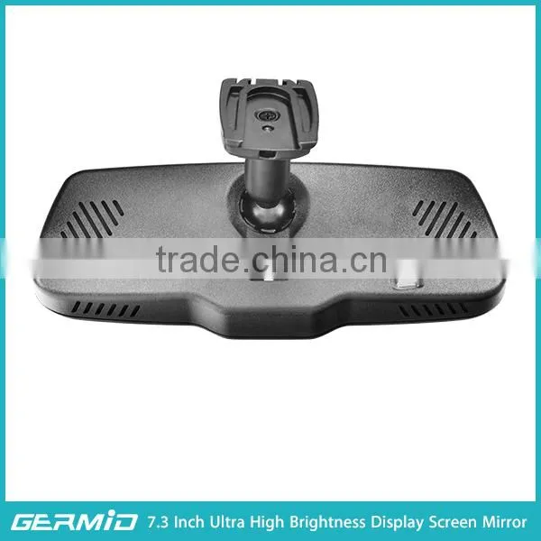 7.3 inch mirror-link rearview mirror with back-up camera display