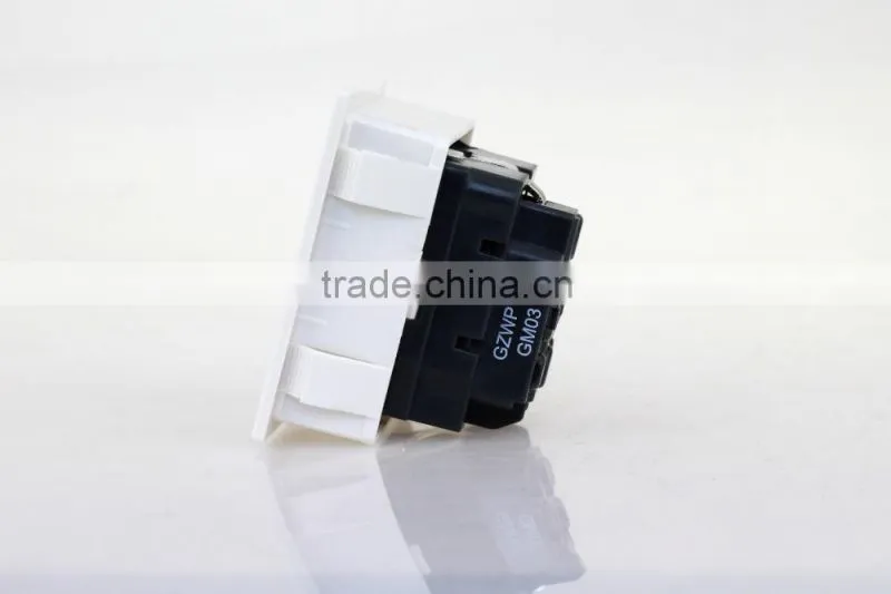 China gold supplier hot sale popular EU wall switch socket