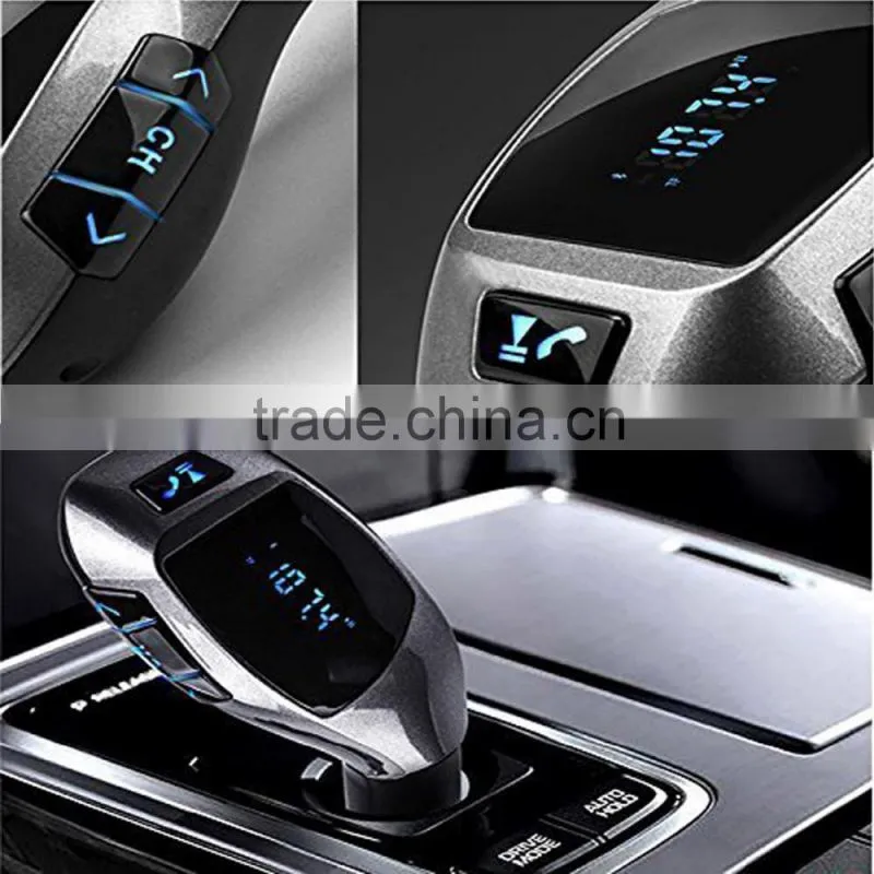 X5 car kit bluetooth Car Kit MP3 Player Wireless Bluetooth FM Transmitter Radio Adapter Car Charger