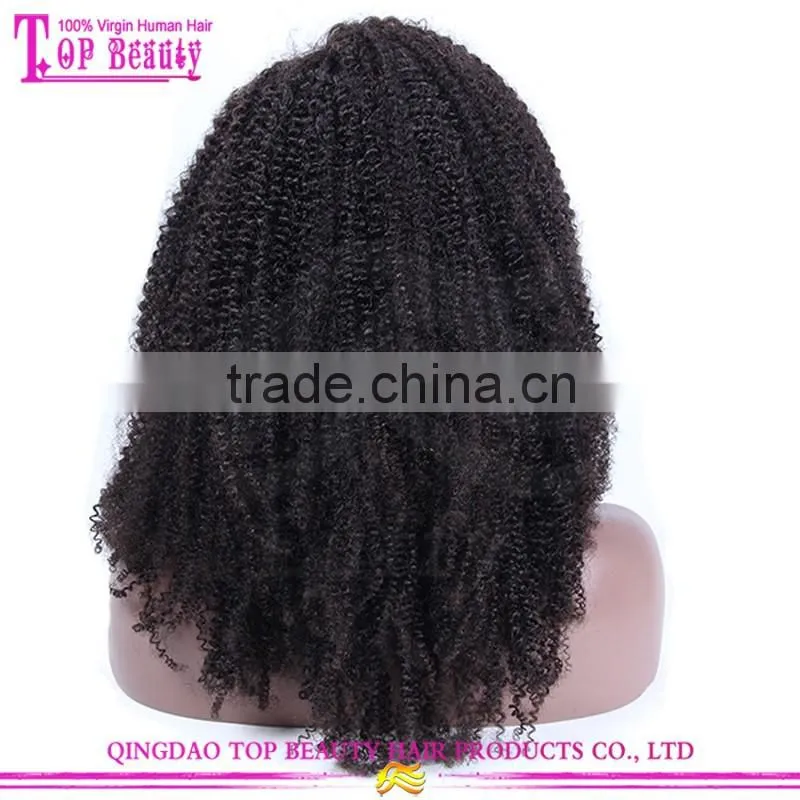 Luffy hair supply 22inch afro kinky curly full lace wigs mongolian kinky curly hair wigs popular curly afro wigs for black women