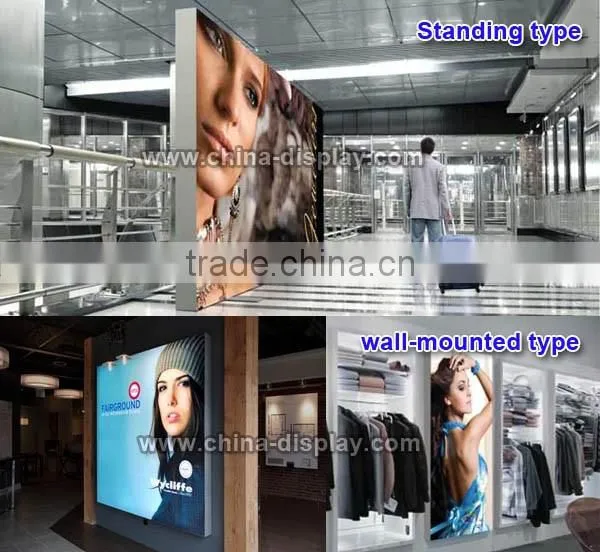Rigid LED light bar for fabric Sign light box