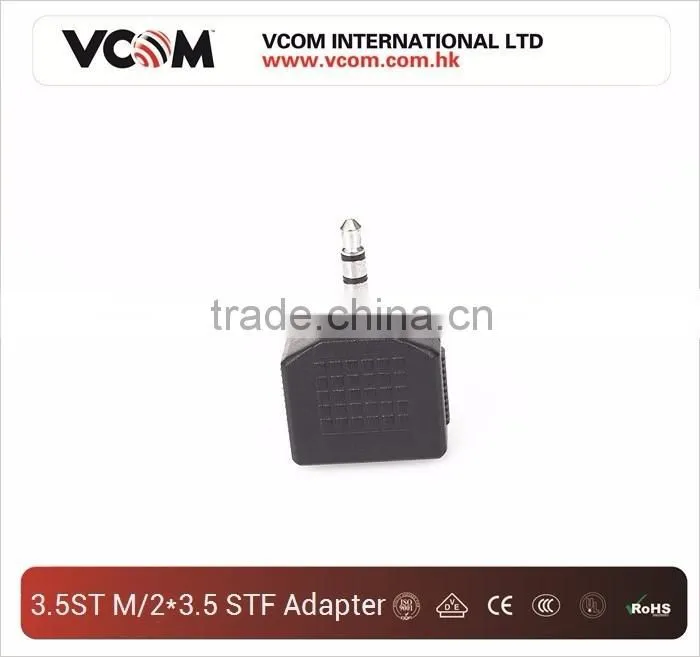 VCOM high quality 3.5STM/2*3.5STF adaptor