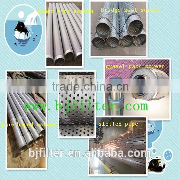 chinese manufacture low carbon steel slotted pipe sceen