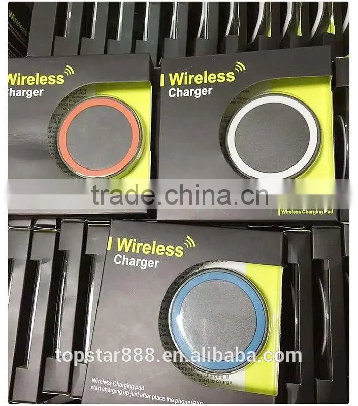 Colorful OEM Single Micro USB Port 5V 1A Wireless Charger With Cable