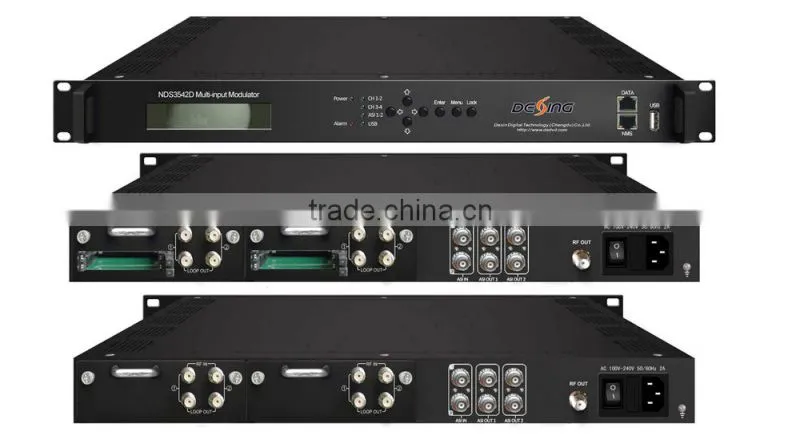 Dexin NDS3542D tuner input dvb-t modulator