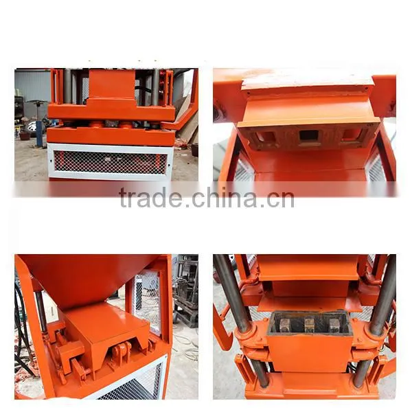 DY1-10 Fully automatic hydraulic brick making machine price