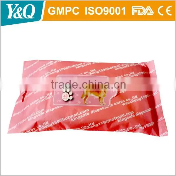 Hot Sale China OEM Pet Cleaning Wipes
