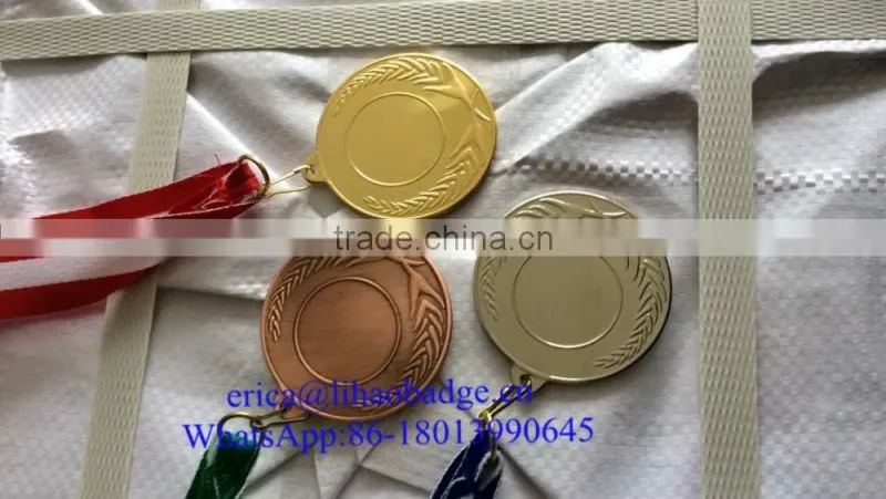 Factory direct sale gold award medal , Custom cheap metal sport medal