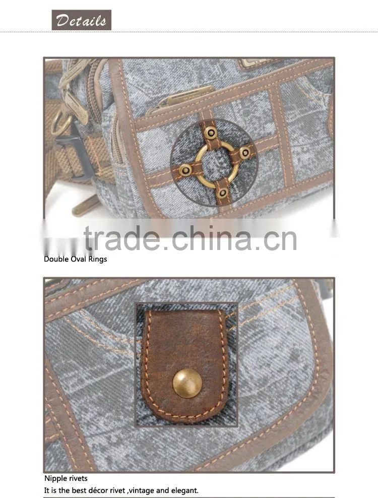 Fashion Military Waterproof Backpack Waxed Canvas Duffel Bag Waterproof Waist Bag