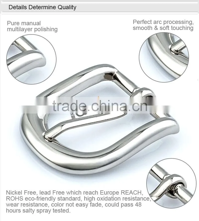 Buckle For Coat Belt Shiny Silver Trench Coat Buckles