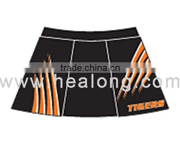 wholesales custom print netball skirt,hot girls cheap netball dress