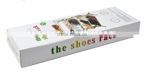 4 layes 20 pair free standing shoe boot rac cabinet rack shelf