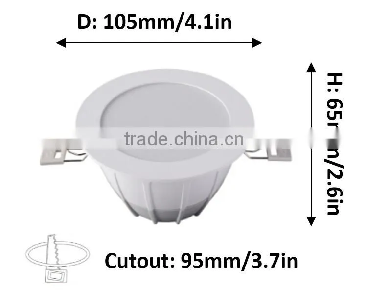 Exclusive design led down light 4W 6W 10W / CE Rohs Approval / Retrofit led recessed lighting fixture / Daylight cool white