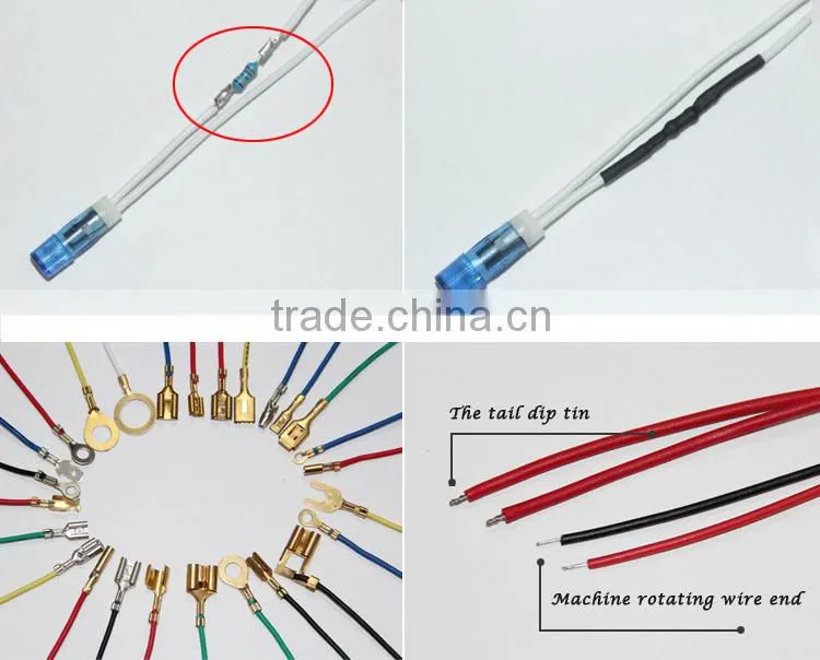 2015 FILN plastic high light 6mm 380v neon led mi-bulb led truck signal light