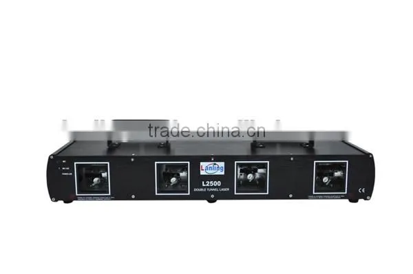 Four Lens 2xRed and 2xGreen stage laser lighting
