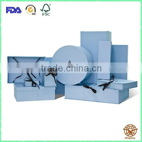 2016 New Design Custom Made Logo Printed Jewelry box , Matte Cardboard Jewelry Box