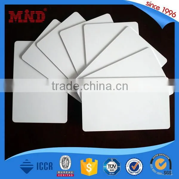MDI160 factory price CR80 Inkjet Plastic ID Card For Canon printer