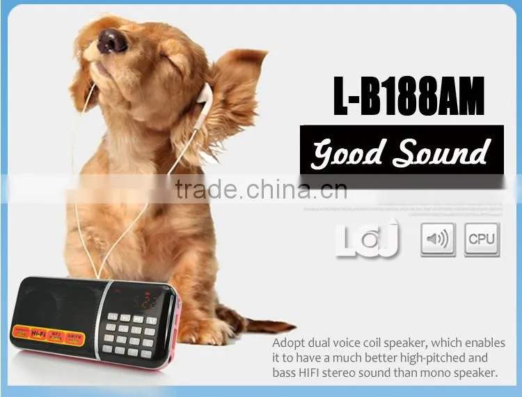 L-B188AM AM MW FM multiband radio receiver